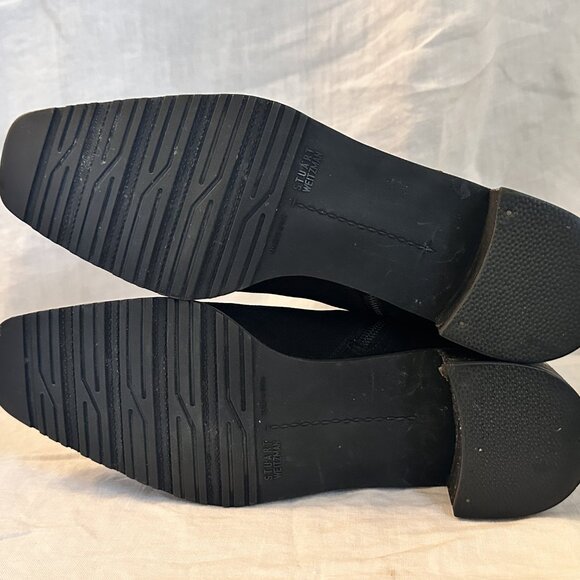 Stuart Weitzman Black Gortex Chelsea Ankle Boot Size 6 - Picture 8 of 12